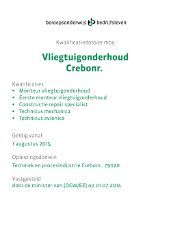 Vliegtuigonderhoud Crebonr.