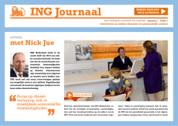 iNG journaal