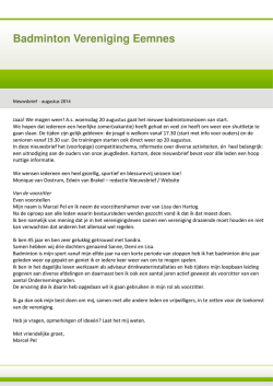 Download - badmintoneemnes