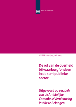 Download - Centraal Planbureau