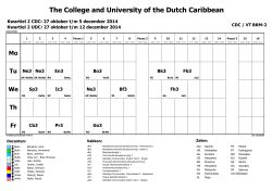 CDC VT BKM-2 - College of the Dutch Caribbean