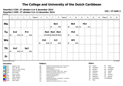 CDC VT ADM-2 - College of the Dutch Caribbean