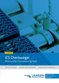 Brochure JCS Checkweger