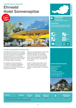 Ehrwald Hotel Sonnenspitze