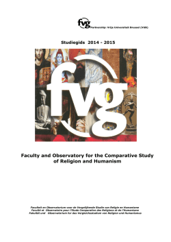 F V G  Partnership: vrije universiteit brussel (vub)