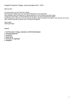 klik dan hier. - Prinsentuin College