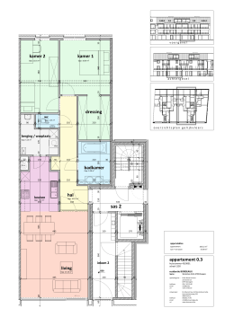 plan bordeaux appartement 0.3 schaal 1 50
