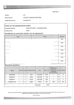 Informatie + vergunning - Notarissen Caudron en Herzeel