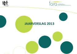 JAARVERSLAG 2013