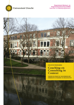 brochure CCC 2015-2016 - Universiteit Utrecht