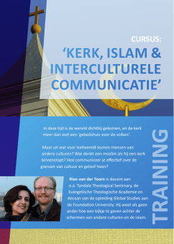 i2i Cursusflyers - Arnhem en Nijmegen 2015