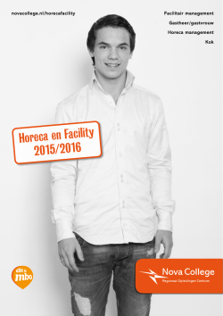 Horeca en Facility 2015/2016