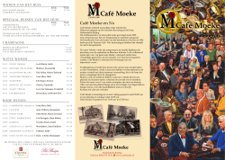 Café Moeke en Nu