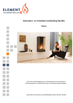 Handleiding van de Element4 Sirius