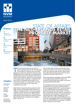 the netherlands retail property market