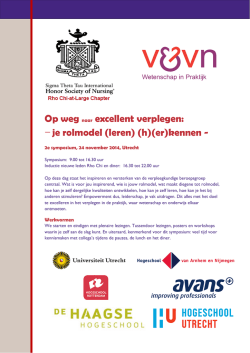Download de Flyer Programma symposium 2014
