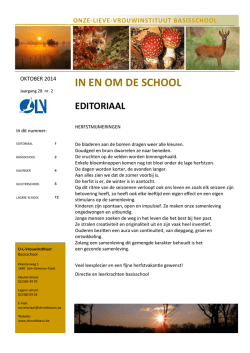 IN EN OM DE SCHOOL
