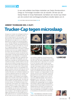 Trucker-Cap tegen microslaap