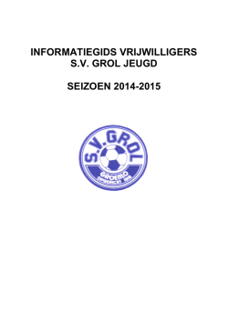 Handleiding Jeugdleiders