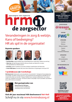 HRM_in de Zorg - HR