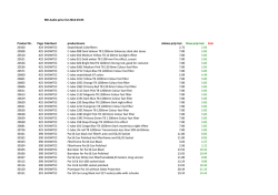 Highlite Price List Business MKaudio