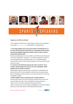 nieuwsbrief - SportsSpeakers