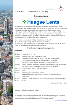 Haagse Lente - Ekklesia Den Haag