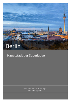 infoboekje Berlijn 2014