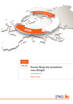 Eerste Hulp bij mandaten voor Belgi&euml;