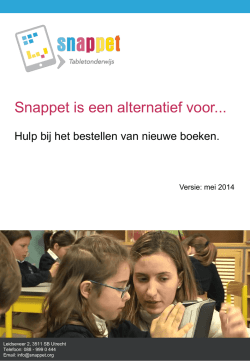 handleiding voor het bestellen