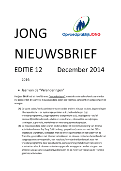 EDITIE 12 December 2014