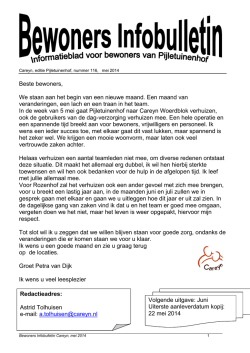 Infobulletin-Pijletuinenhof
