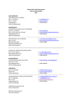 Download adressenbestand Als .PDF bestand, 43,2kb