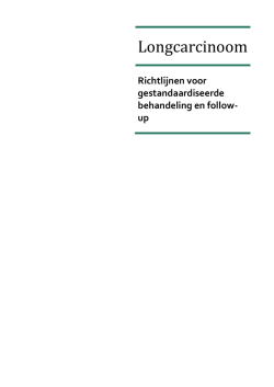 Handboek longcarcinoom