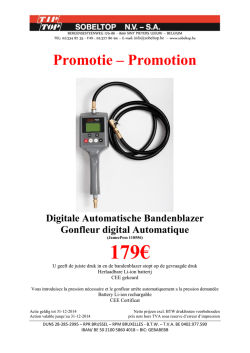 Digitale automatische blazer