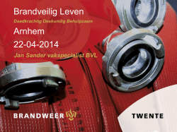 Workshop 22042014 - Brandpreventieweek