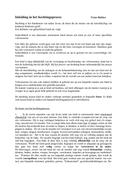 Informatie over hechting pleegzorg 14-10-09