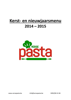 Download ons eindejaarsaanbod hier (PDF)