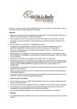 Download als PDF - Casa Con La Rov&eacute;re