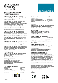 CHRYSO®FLUID OPTIMA 200 con