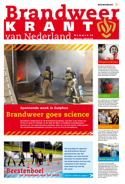 Brandweerkrant van Nederland, nr.12 (PDF, 4200 kB)