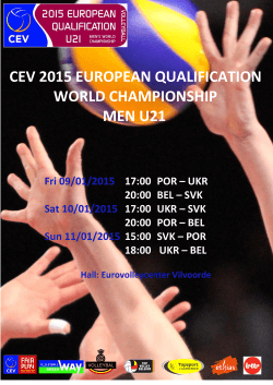 cev 2015 european qualification world championship men u21