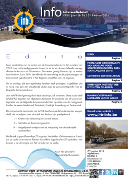ITB-informatiebrief 3/2014