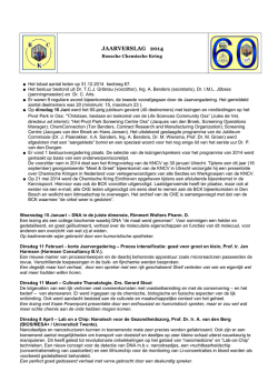 JAARVERSLAG 2014