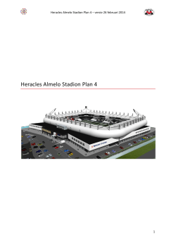 Heracles Almelo Stadion Plan 4