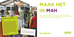 M4H factsheet maken - Stadshavens Rotterdam