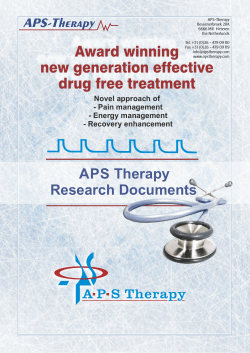 APS Therapy Research.cdr