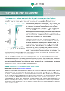 NL-samenvatting Quarterly Commodity Outlook Q2-2014.docx