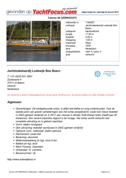 Jachtmakelaardij Lodewijk Bos Baarn Algemeen