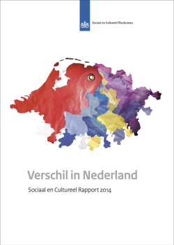 Verschil in Nederland - Sociaal en Cultureel Planbureau